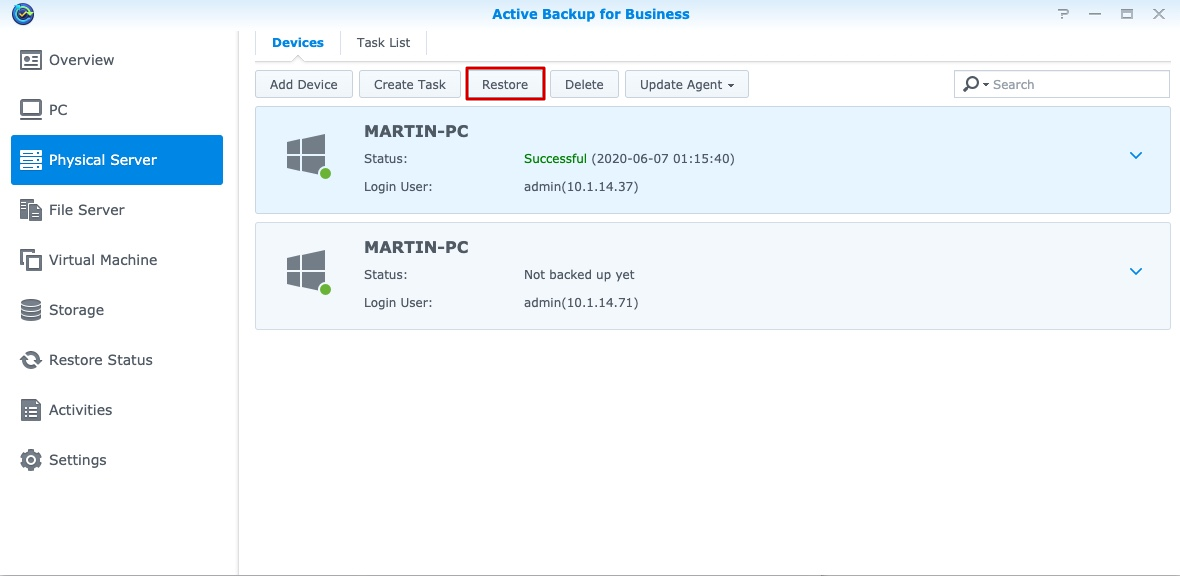 nas-virtual-machine-manager-active-backup-for-business-nas